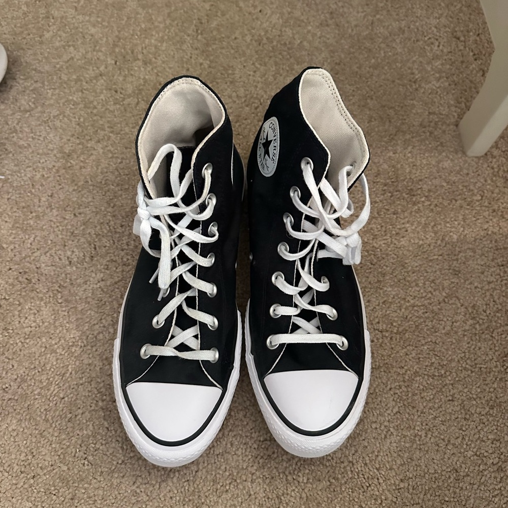 Black Platform Converse - image 2